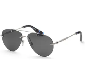 Burberry Women's 60mm Silver Sunglasses BE3151-100587-60