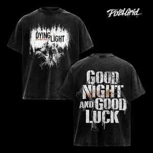 Dying Light: The Beast Tshirt, Vintage Washed Graphic T-Shirt, Gamer Streetwear Unisex Top Graphic Tee Unisex Menswear, Gift For Gamers