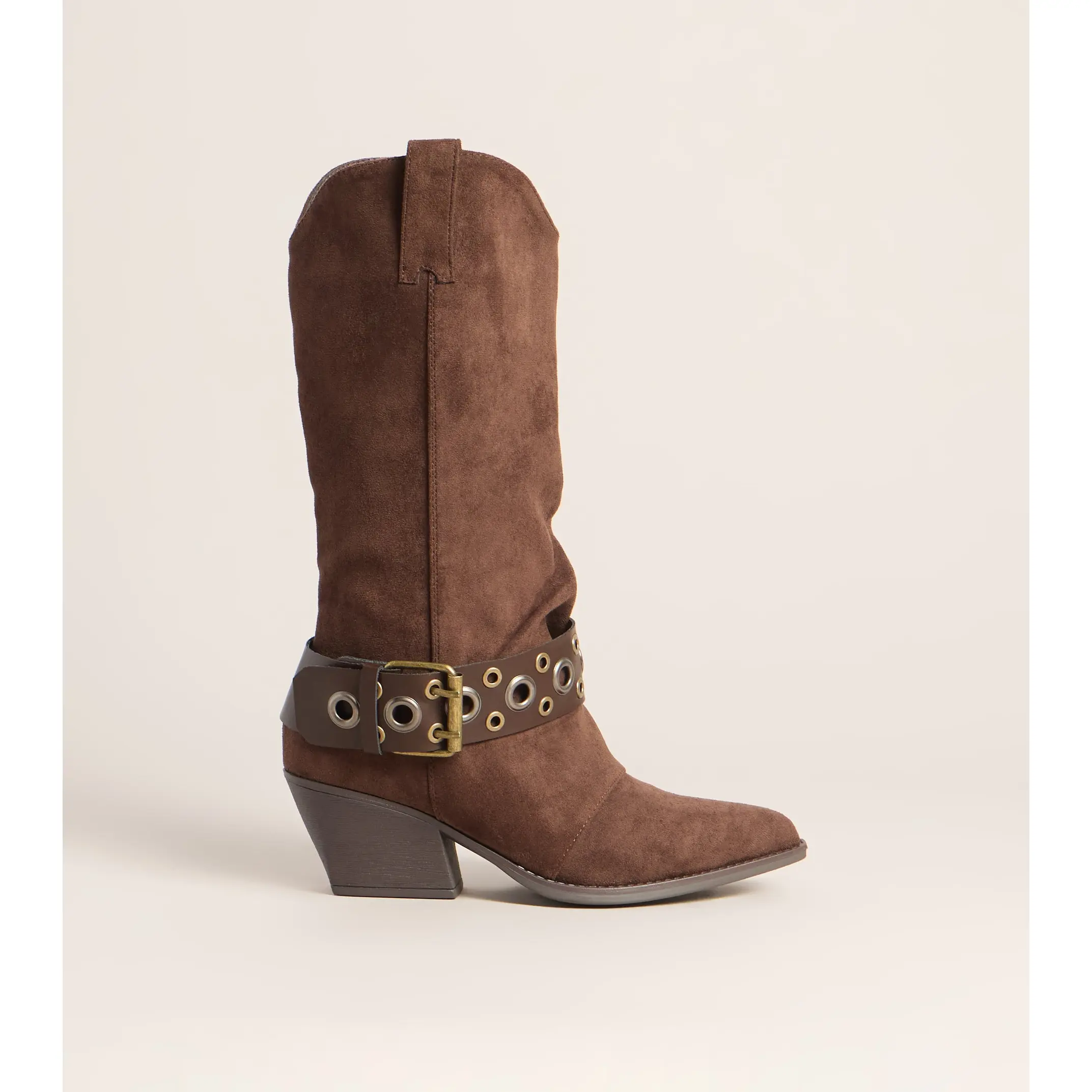 Extra Attitude Western Belted Boots