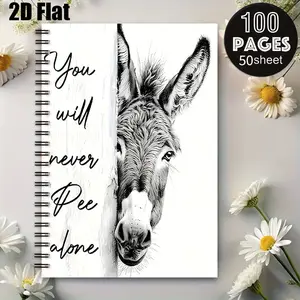 1 Spiral Coil Notebook 5.7x8.26 inch, Durable Binding, Camping Journal for Outdoor Adventures, Travel Diary, RV Trip Log, Perfect Gift for Nature Lovers on Thanksgiving, Christmas, Birthdays and Camping Seasons [2D] Flat