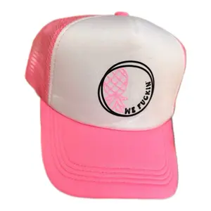 PERSONALIZED Trucker Hat with Upside Down Pineapple, swinger hat