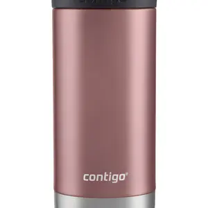 Contigo Huron 2.0 Stainless Steel Travel Mug with SNAPSEAL Lid, Pink, 16 fl oz.