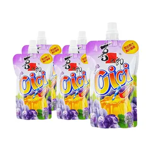 STRONGFOOD CICI Grape Jelly Drink 150g x 5 Pack - Fun & Refreshing Snack for Kids & Adults