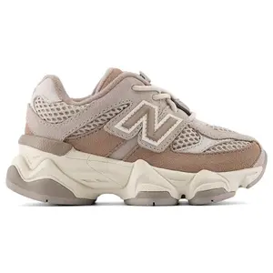 New Balance 9060 Mushroom Arid Stone (Toddler) Perfect Casual Daily Lifestyle Sneaker Fashion Footwear Walking Shoe Running Sneaker
