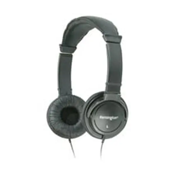 Kensington Wired Hi-Fi Headphones (Headset) with 40mm Driver, 9ft Cord, Black Audio Accessory