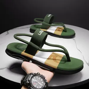 Bdhjydb New Summer Men's Sandals, 2-in-1 Outdoor Casual Beach Shoes, Men's Foreign Trade Slippers with Thick Non-Slip Soles