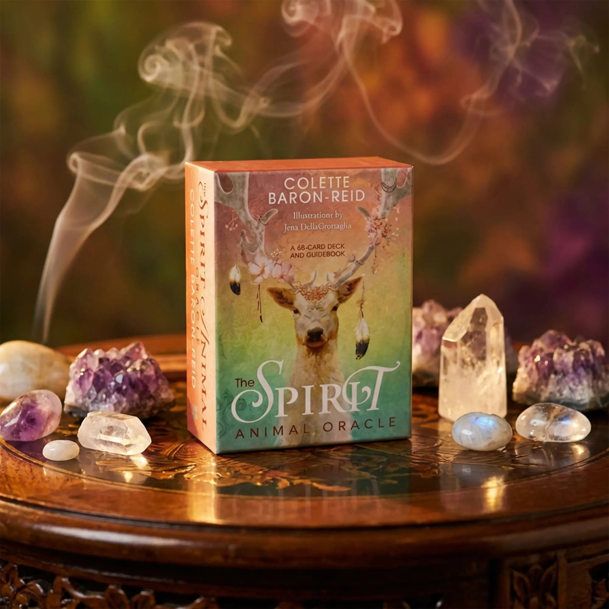 The Spirit Animal Oracle - 68 Cards Deck & Guidebook for Spiritual Guidance and Personal Growth