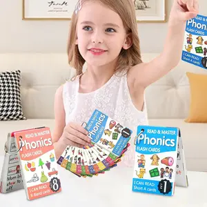112 Phonics Flashcards For Kids - 67 Waterproof And Durable English Learning Cards - Interactive Spelling And Reading Aid - Great For Homeschooling And Early Childhood Education