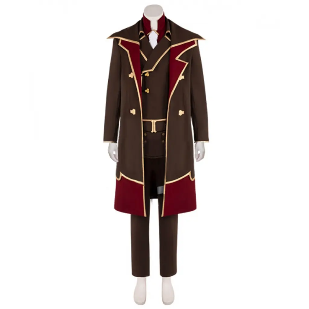 Men‘s Game LOL Silco Cosplay Costume Arcane Uniform Full Set Jinx Father Outfit