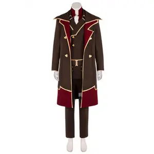 Men‘s Game LOL Silco Cosplay Costume Arcane Uniform Full Set Jinx Father Outfit