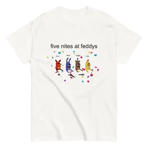 five nites Tee Shirt - Sweatshirt - Hoodie Unisex Heavy Cotton Tee - Bootleg Funny Merch