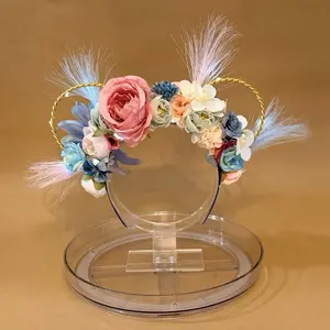 Handcrafted Light-up Mouse Ears - Multi Color - Frills