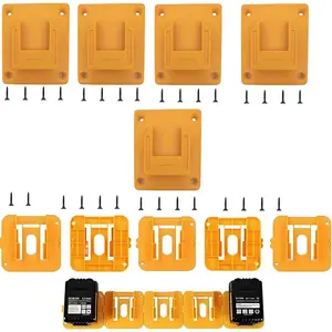 10 count Tool Holders and  Holder for  20V 60V Wall Mount Hanger  Drill Tool Storage Shelf with Screws