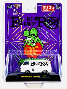 M2 Machines Mijo Exclusive Rat Fink Ed Roth Collaboration 1964 Dodge A100 Panel Van