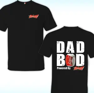 Dad Bod Budweiser Beer Shirt, Gift For Beer Lover, Gift For Dad, Gift For Husband, Midweight Cotton Shirt