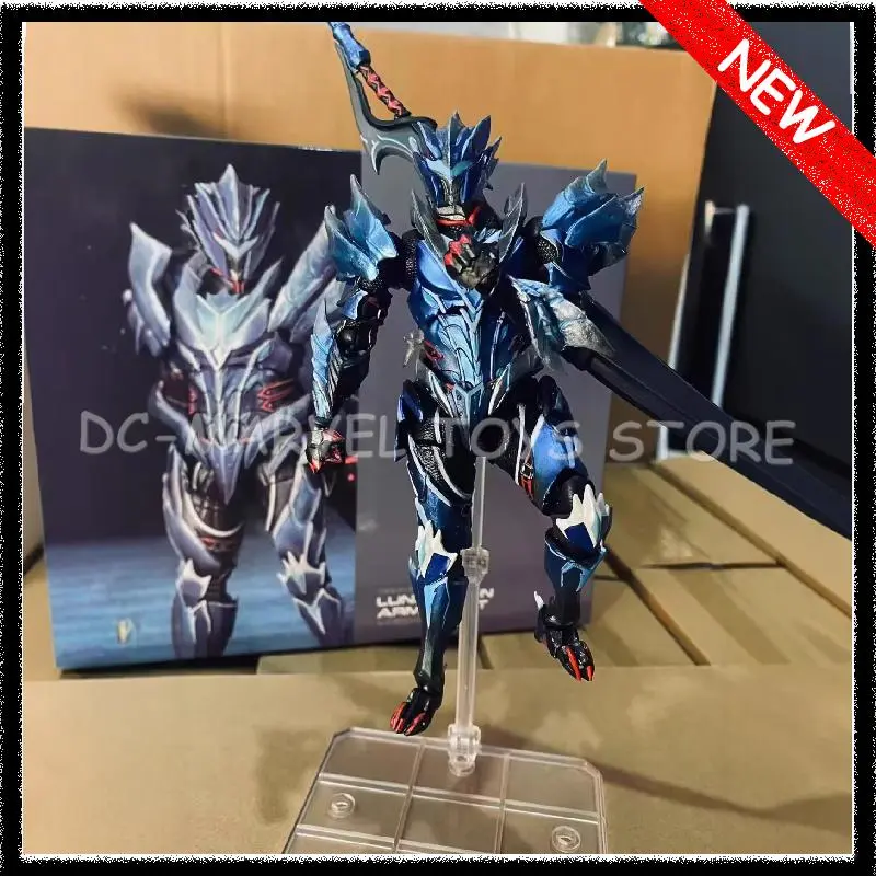 In Stock Ko Kaiyodo Lunagaron Set Revoltech Amazing Yamaguchi Monster Hunter Rise: Sunbreak Lunagaron Set Figure Model Gift Toys
