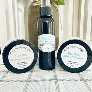 Whipped Body Butter, Foaming Sugar Scrub, Bidy Spray