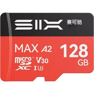 M200 128GB  SD Card Read Up to 190MB/s for 4K UHD Continuous Recording - A2, U3, V30 microSDXC Memory Card 128GB with Adapter for Action Cameras, Drones, Gaming Consoles, Dash Cams, Phones