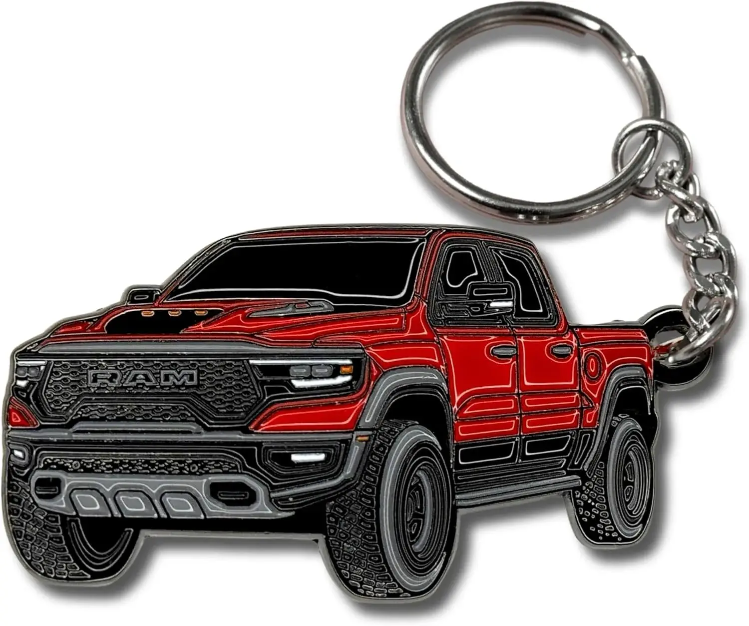 Dodge RAM Keychain 1500 Accessories - Ram 2500 Toy Truck Key Chain Mods 2022 2023 2024