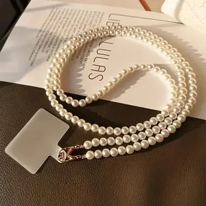 Fashion Anti-Lost Phone Strap, Adjustable Shoulder Belt, Detachable Bag Clip, Suitable for iPhone and Android, Handmade Unique Accessory