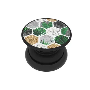 FAB POPS Adjustable phone grip stand and mount with built in magnets allowing for you smartphone to be mounted to metal and magnetic surfaces.