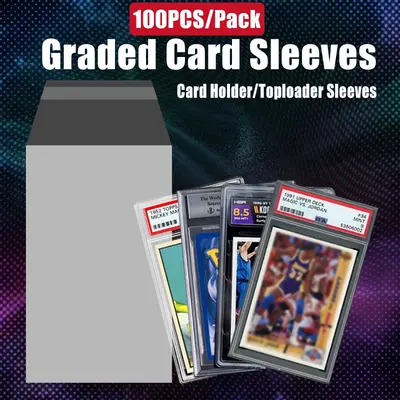 cardboard gold card sleeves Cardboard Gold Perfect Fit Graded Sleeves main image 0