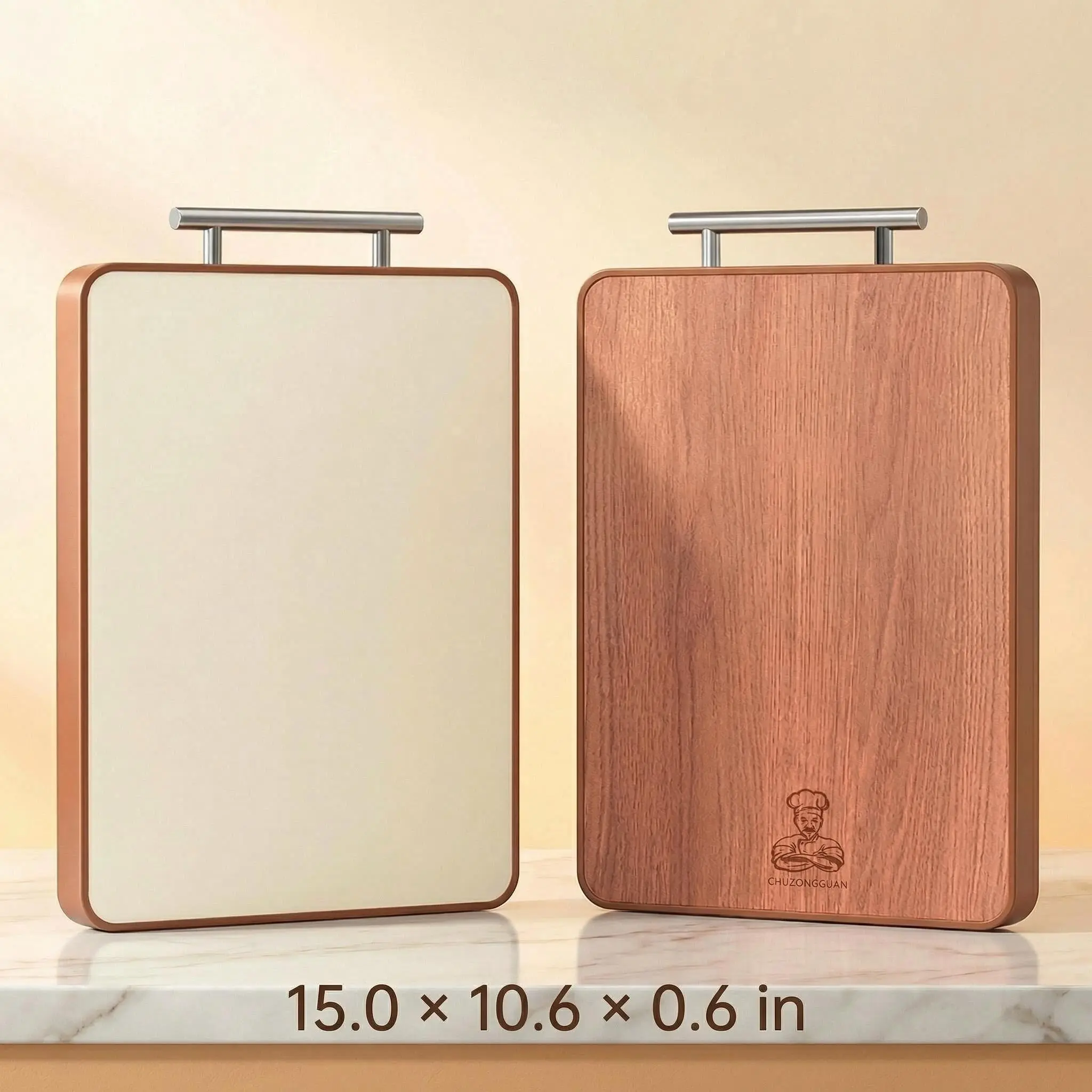 15.0 × 10.6 × 0.6 in