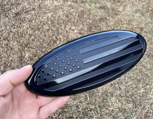 9''For Ford F150 Flex Accessories FRONT GRILL Tailgate US Flag Oval Emblem Badge