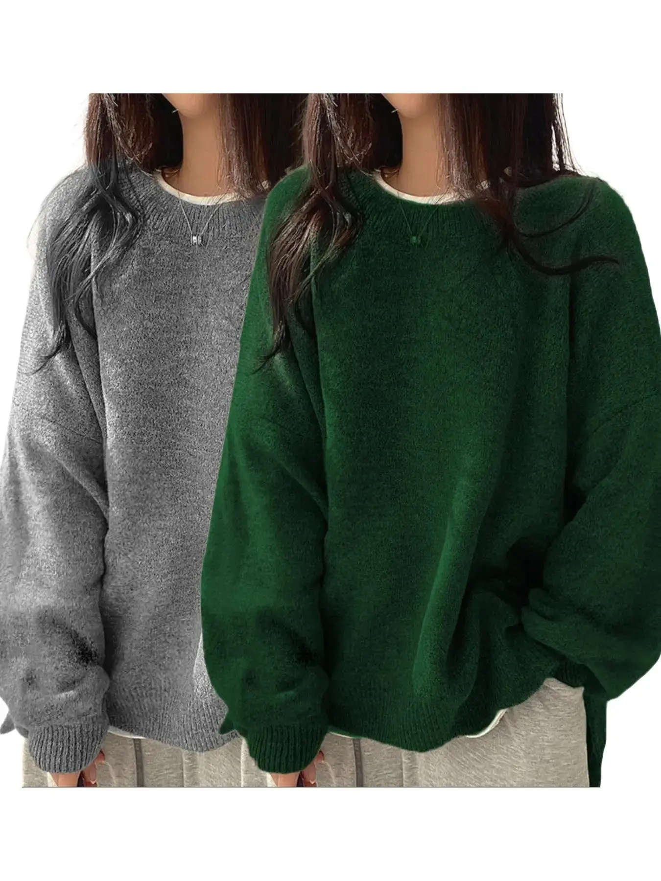 Dark Gray*1 pc+Dark Green*1 pc
