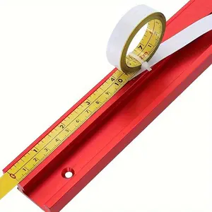 Metric Self Adhesive Tape Measure Steel Miter Saw Scale Miter Track Ruler For Router Table Saw T-track Woodworking Tools