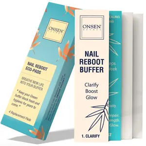 Onsen Secret – Nail Reboot Eco-Pads | Restore Shine & Smoothness with Every Use