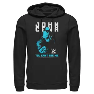 Men's Mad Engine Black John Cena You Can't See Me Graphic T-Shirt Long Sleeves Funny Graphic Print Sweatshirt Farewell Tour 2025 - The Last Time is Now Limited Edition style Unisex Gift for Birthday Holiday Christmas