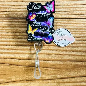 Faith Hope Love Believe Dream Badge Reel