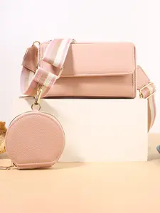 Women's PU Leather Crossbody Bag, Single Shoulder Handbag, Durable & Stylish Design, Perfect for Everyday Use, Lightweight & Portable