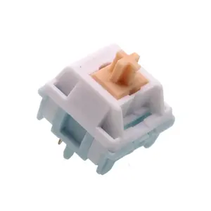 Jing Sha Switch Linear Silent 45g Pre-Lubed 5-Pin Hot-Swap POM Stem HMX for MX Mechanical Keyboard