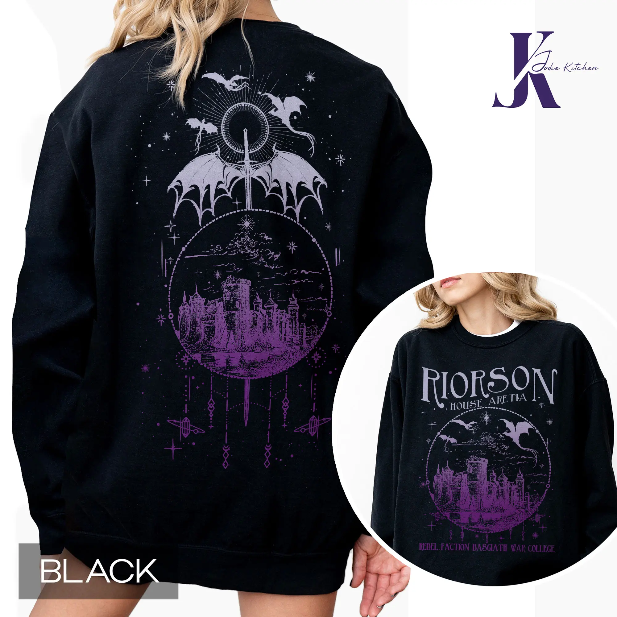 Xaden Riorson House Comfort Colors Shirt, Fourth Wing Shirt, Dragon Rider Bookish, Iron Flame Shirt, Basgiath War College, Violet Sorrengail
