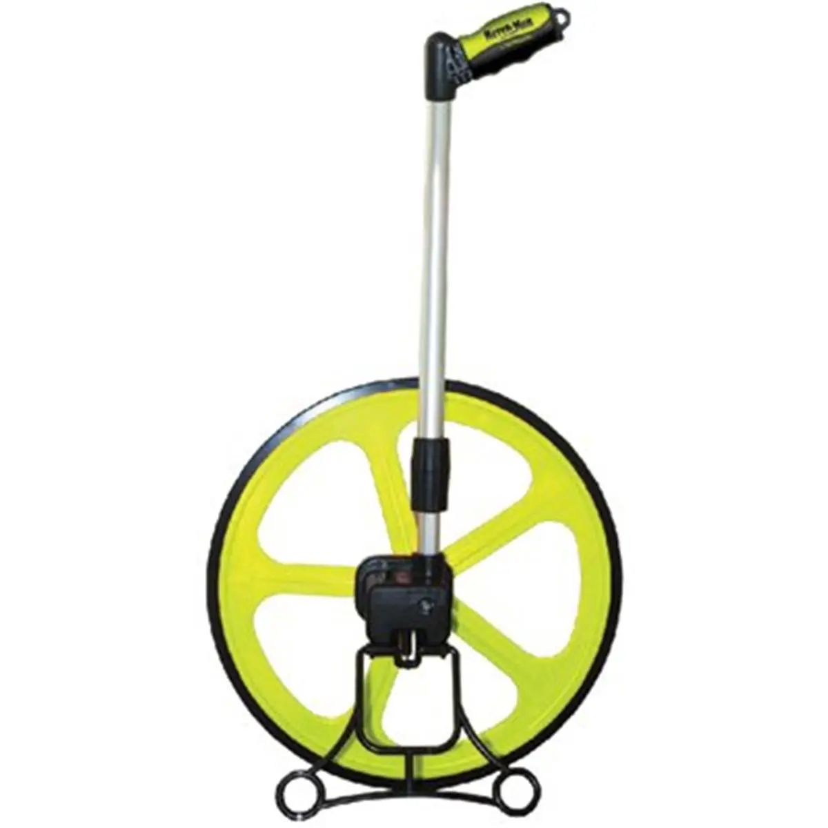 212 MAIN Komelon USA 416-MK6012 19" Measuring Wheel - Hi Viz Green, Lock, Handle, Gear Counter, Magnifier Lens, Office & School Stationery Tool