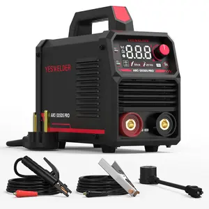 YESWELDER ARC-205DS-PRO 205Amp Stick Welder | 110/220V Dual Volts MMA Welding Machine | Hot Start, Arc Force, Anti-Stick & VRD