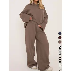 Women’s casual loose-fitting pants and top set — comfortable daily wear and travel essentials, perfect for everyday outfits