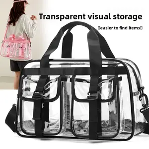 Stadium Event Transparent Travel Bag PVC Large Capacity Travel Bag Fitness Storage Bag