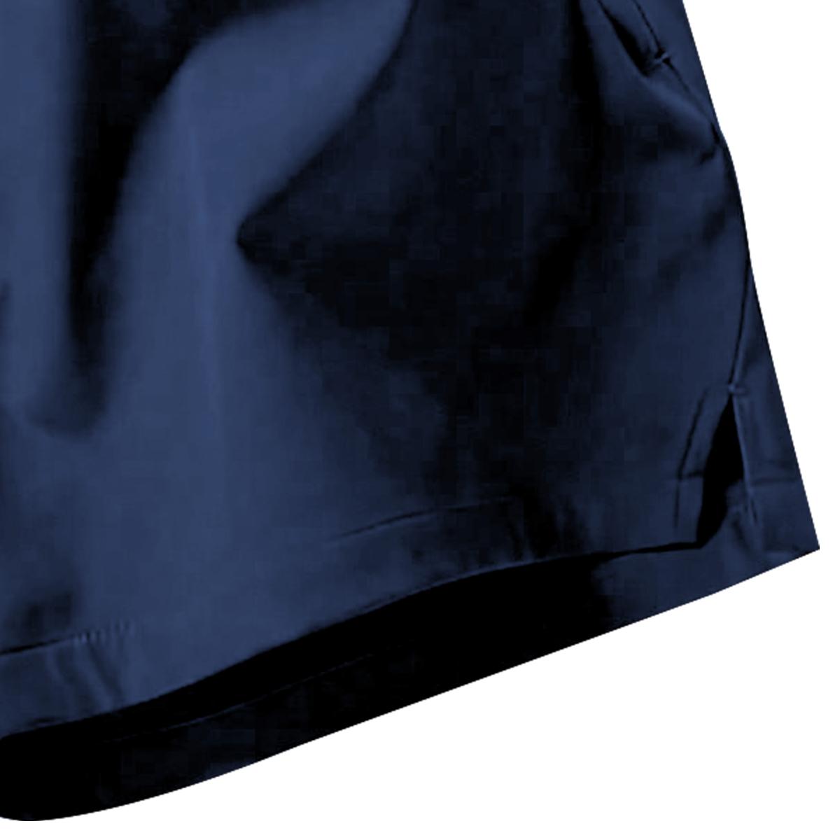 Men's Solid Color Casual Shorts Five-Piece Set, With Zipper Pockets, Summer Fashion Drawstring Sports Shorts, Suitable For Gym And Outdoor Wear