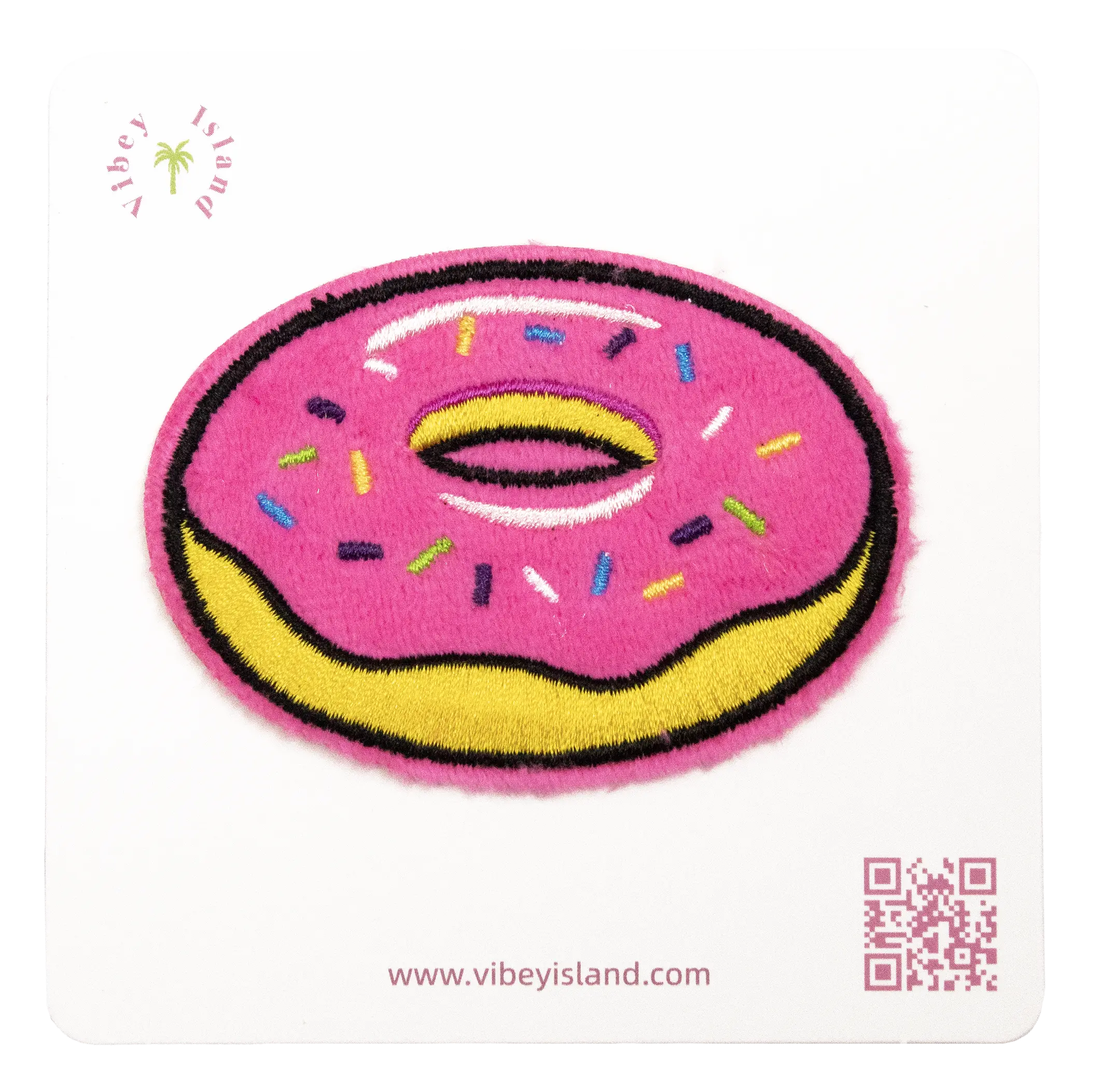 DONUT EMBROIDERY PATCH