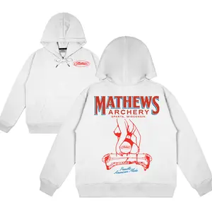 Sexy Girl Sit on Mthews Archery Logo Hoodie Sweatshirt, Archery Enthusiasts Shirt, Perfect for Archers, Full Size, Full Color