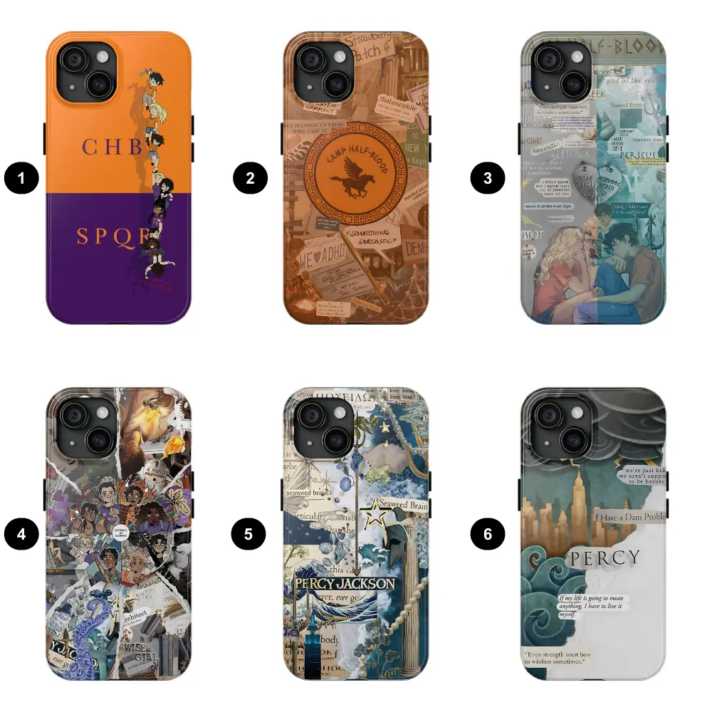 V2 Percy Jackson SS2 Phone Case, Camp Half-blood Phone Case Featuring, The  Olympians Protective Accessory - TikTok Shop