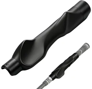 Golf Grip Trainer Swing Corrector Right-Hand Training Aid for Consistent Swings Muscle Memory Non-Slip Rubber Comfortable Durable Adult Golf Gift for Men Golfers and Dads