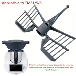 Butterfly stirrer scraper for Thermomix TM31 TM5 TM6 juicer, kitchen juicer tool replacement spare, reusable spatula