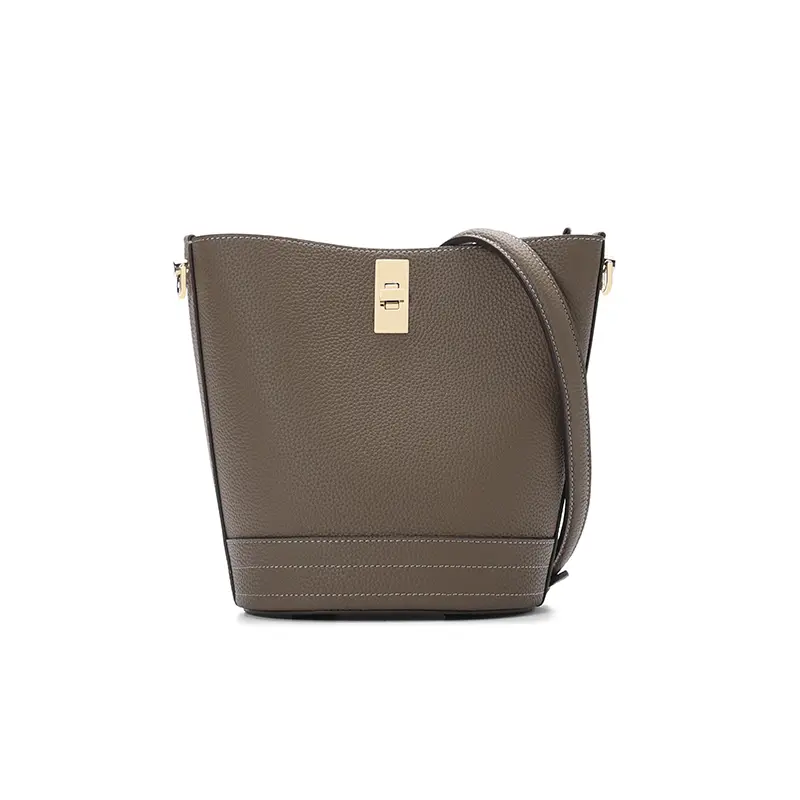 SADI Stylish, simple, luxurious and casual portable cowhide bag - Ice - cream Cone Bag Purse Leather