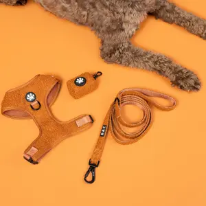 Teddy Bundle - 3 Piece Set | Dog Harness, Leash & Bag Dispenser