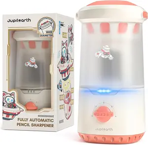 Smart Hands-Free Electric Pencil Sharpener for Kids and Students, Rechargeable, Child-Safe, 5 Tip Settings, Fits 6.9–11mm Pencils, Perfect for School, Classroom & Home Learning