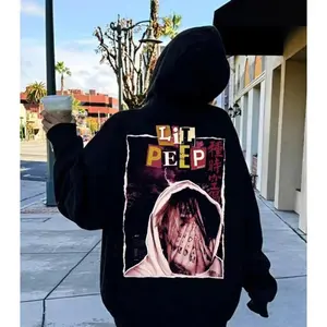 Lil Peep Vintage Bootleg Hoodie, Hip Hop Rapper Shirt, Gift For men women unisex tshirt Casual Cotton Gift for Birthday Anniversary Holiday Christmas Halloween